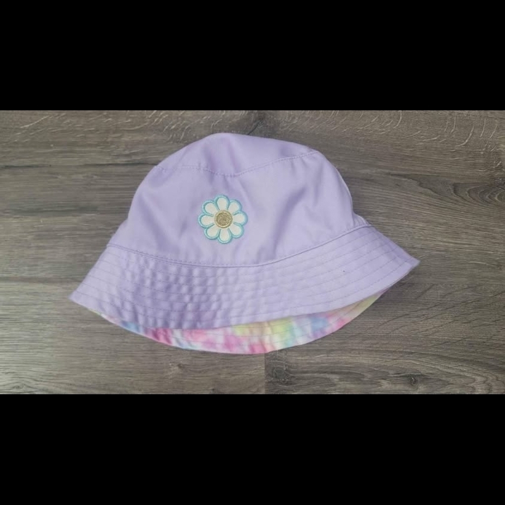 Claire's Lavender Reversible Bucket Hat By Claires NWT